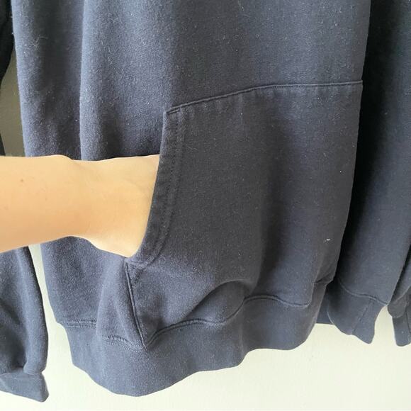 Georgetown University Navy Blue Hoodie Men’s size medium L - Picture 2 of 8